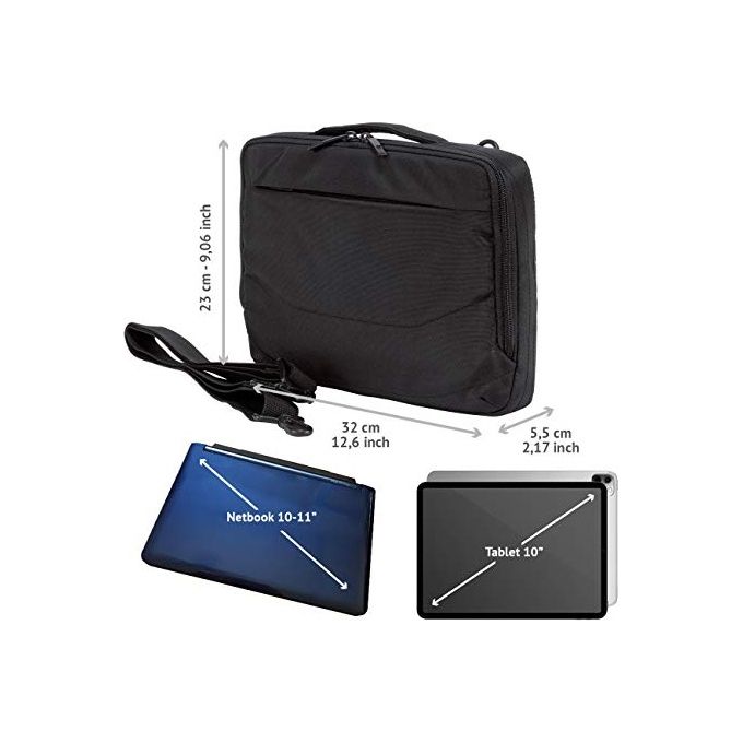 Tucano borsa tracolla per netbook da 9-10 nera