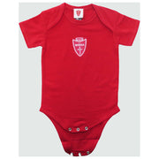 Body manica corta rossa Taglia 3 MESI  62-67cm