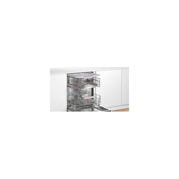 Bosch SMV6ECX20E Serie 6 Lavastoviglie smart da incasso a scomparsa totale 14 coperti Motore EcoSilence Drive Informazioni lavaggio a pavimento 60 cm.