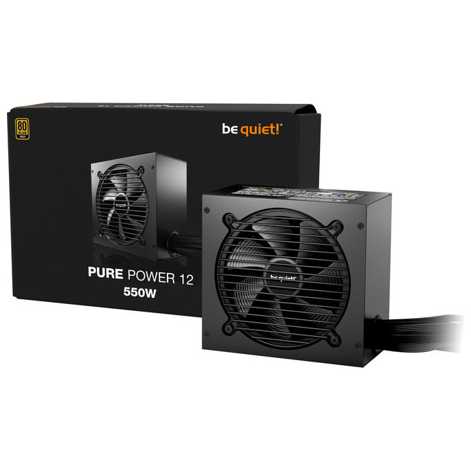 Be quiet! BP001EU PURE POWER 12 Alimentatore per computer 550 W 80 PLUS Gold 20+4 pin ATX colore Nero