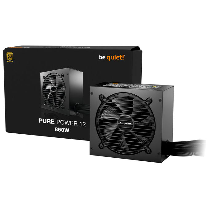 Be quiet! BP004EU PURE POWER 12 850W Alimentatore per Computer 850 W 80 PLUS Gold ATX Nero