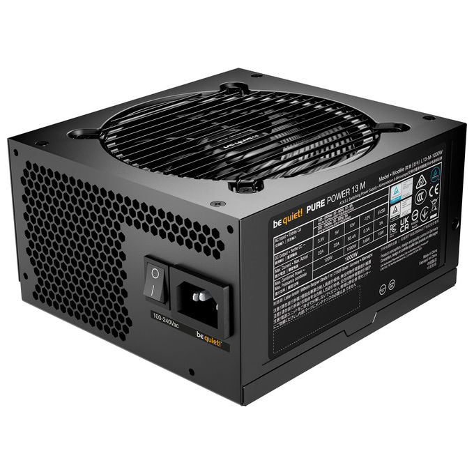 Be quiet! BP028EU Pure Power 13 M Alimentatore PC 1000W ATX 3.1 80 PLUS Gold Modulare colore Nero