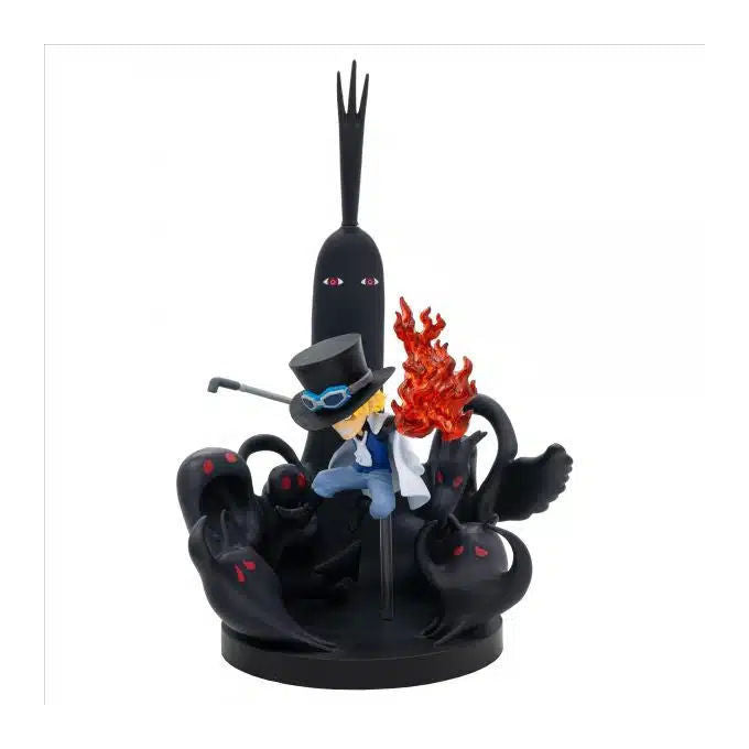 Banpresto One Piece Statuetta Sabo Vs Five Elders and Imu WCF Special 14cm PVC