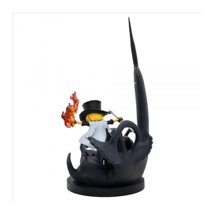 Banpresto One Piece Statuetta Sabo Vs Five Elders and Imu WCF Special 14cm PVC