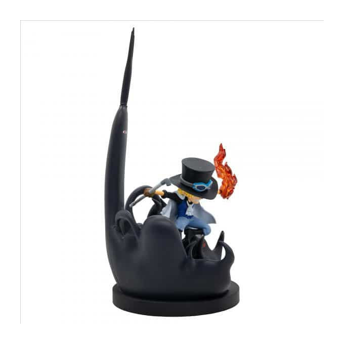 Banpresto One Piece Statuetta Sabo Vs Five Elders and Imu WCF Special 14cm PVC