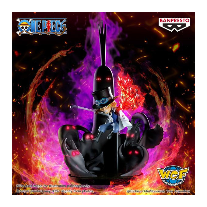 Banpresto One Piece Statuetta Sabo Vs Five Elders and Imu WCF Special 14cm PVC