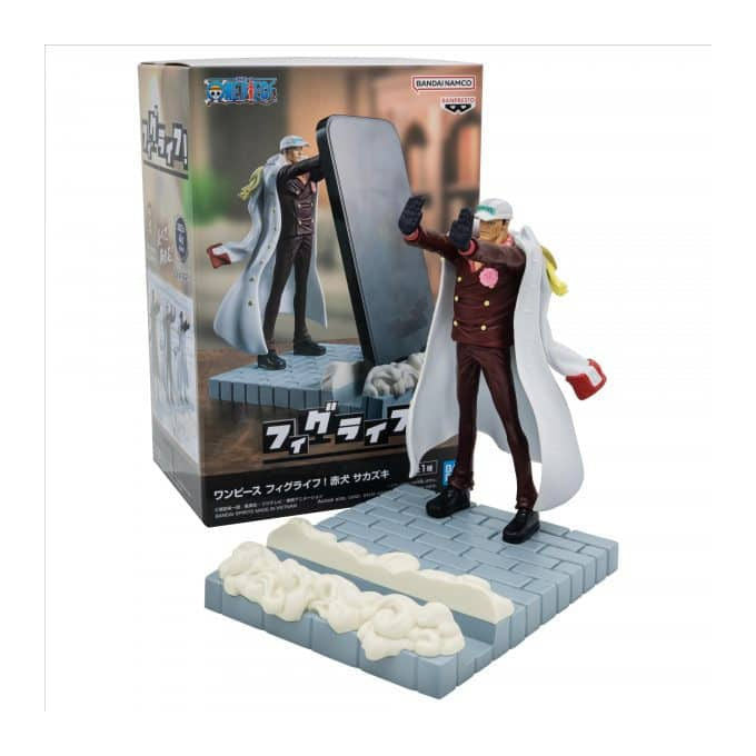 Banpresto, One Piece Fig Life Akainu Sakazuki, Figure 12cm, PVC