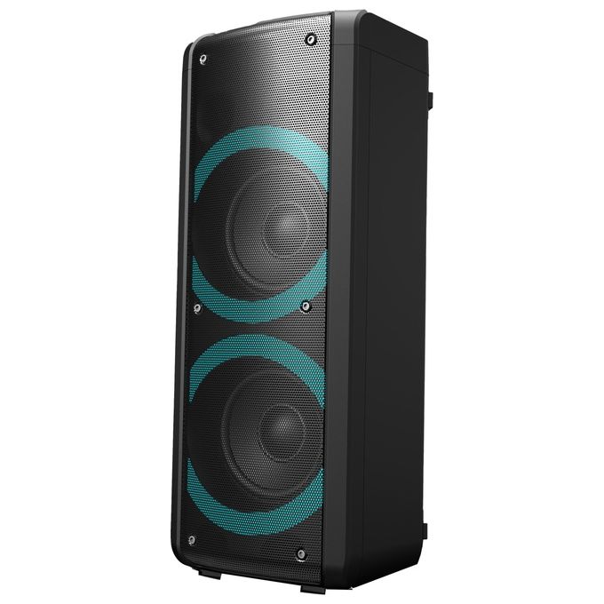 Denver BPS-352 Altoparlante Portatile Stereo Bluetooth 300 W con LED Multicolore colore Nero