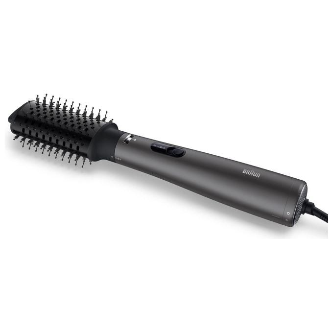 Braun BRAS226E AS2.26 Spazzola Arricciacapelli 800 W con Tecnologia IONTEC e Concentratore Incluso colore Nero