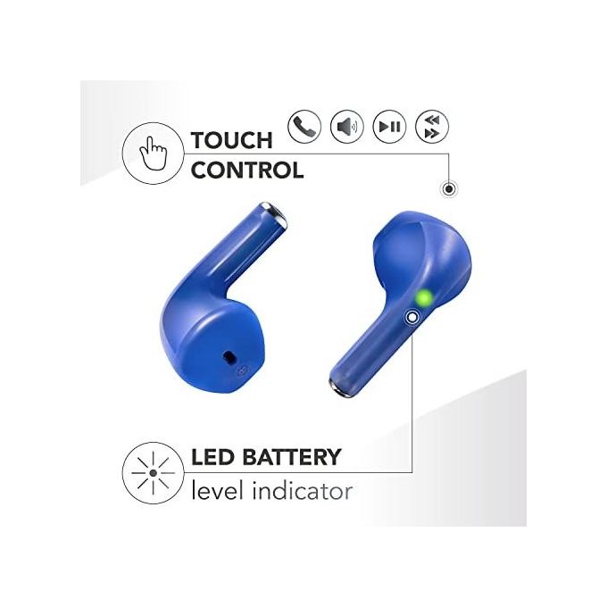Cellular Line Auricolare Bluetooth Tws Swag Blu