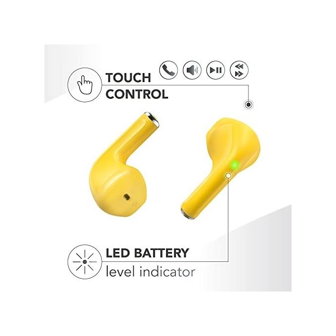 Cellular Line Auricolare Bluetooth Tws Swag Giallo