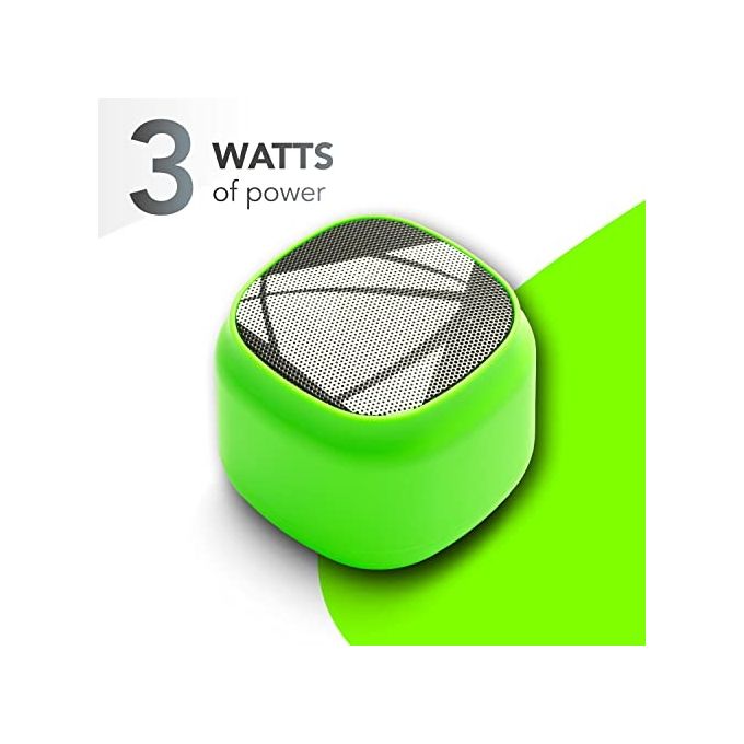 Music Sound Speaker Bluetooth Mini Tascabile 3W Verde