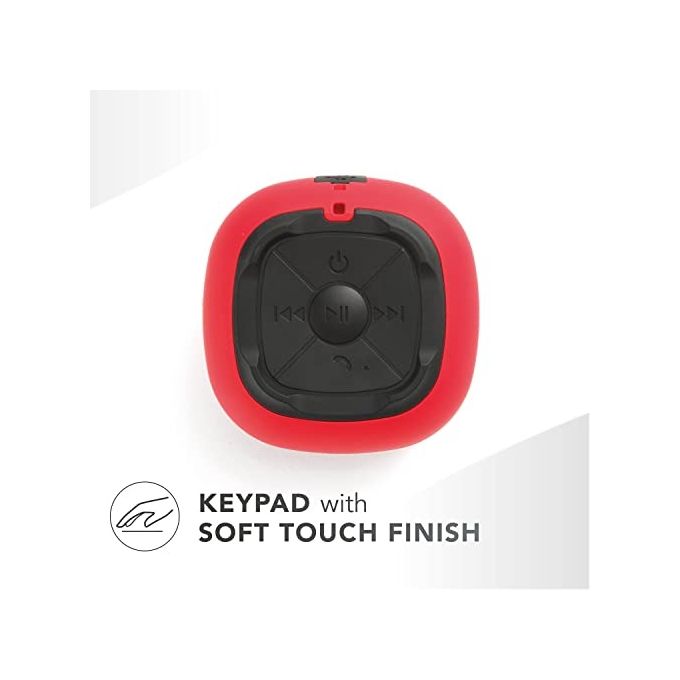 Music Sound Speaker Bluetooth Mini Tascabile 3W Rosso