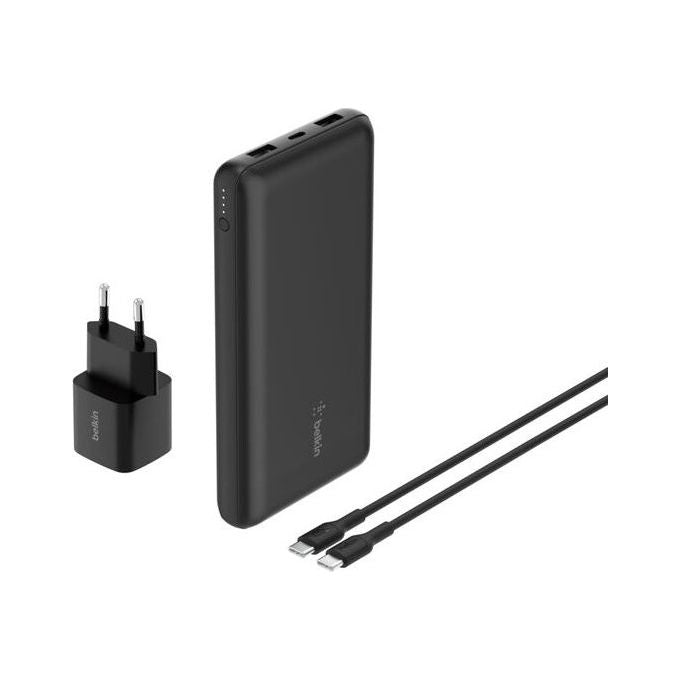 Belkin BU042KQBK BoostCharge Powerbank 20000 mAh 3 uscite 15 W colore Nero