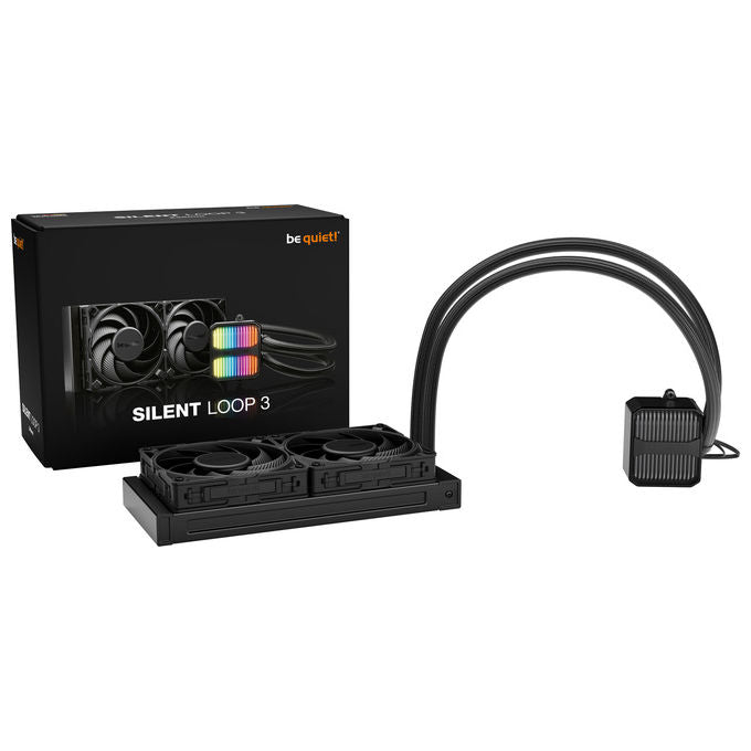 Be quiet! BW024 Silent Loop 3 240 mm Raffreddatore di Liquidi per Processore 2 Ventole 12 cm Nero