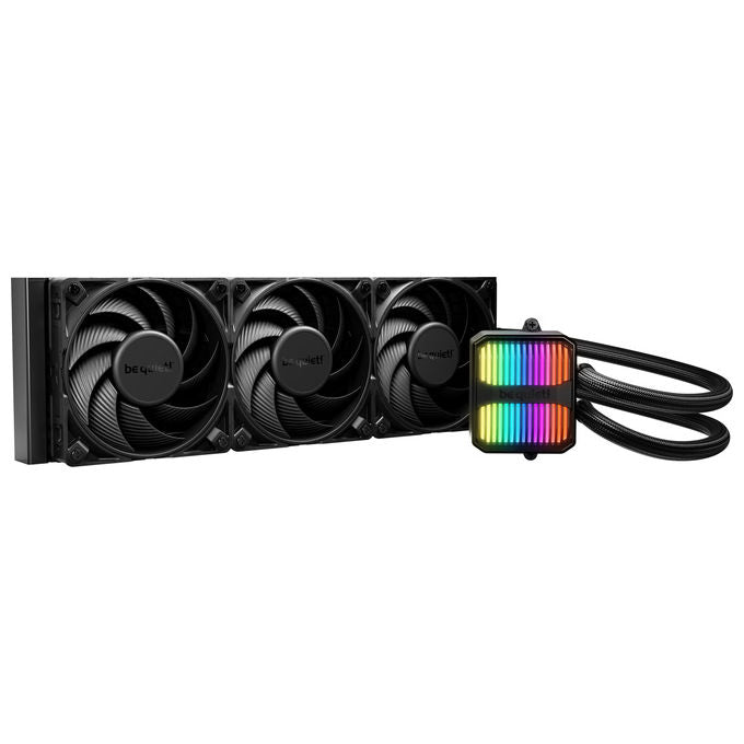 Be Quiet! BW025 Silent Loop 3 Raffreddatore di Liquidi 360 mm 3 Ventole 120 mm LED RGB compatibile LGA 1700 AM5 colore Nero