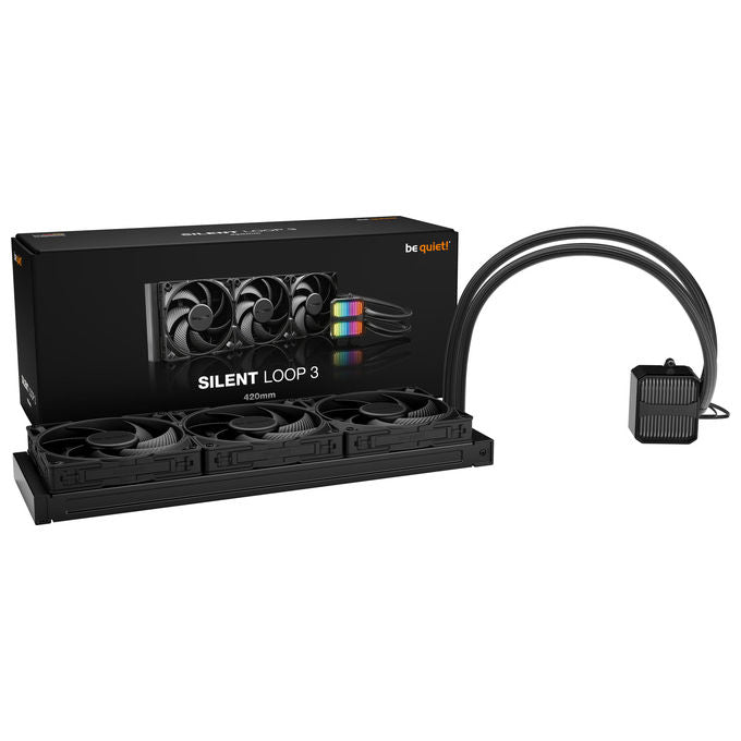 Be quiet! BW026 Silent Loop 3 Raffreddatore di liquidi tutto in uno 420 mm ARGB colore Nero