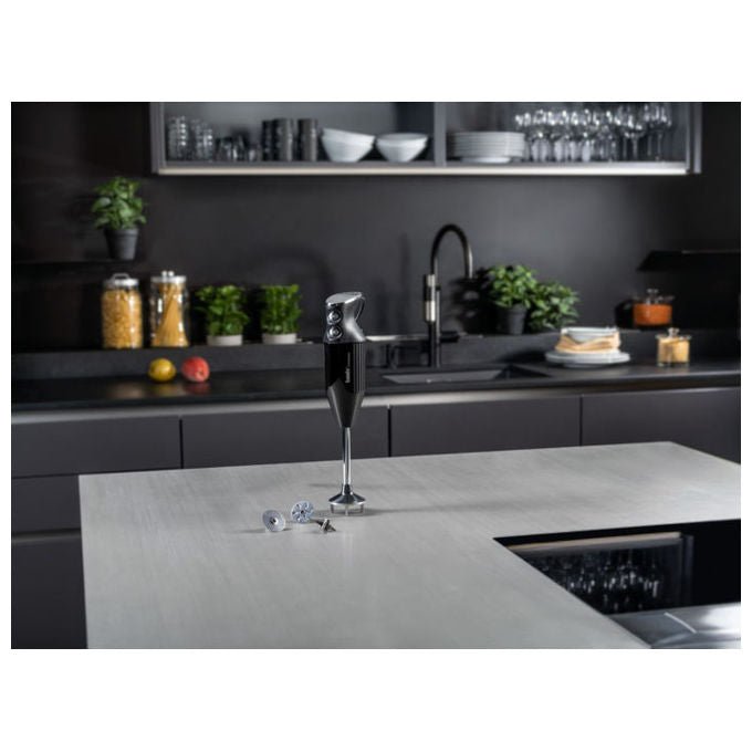 Bamix 7610497620181 Prime Frullatore a Immersione 250W 2 Livelli di Velocita' Acciaio Inossidabile colore Nero