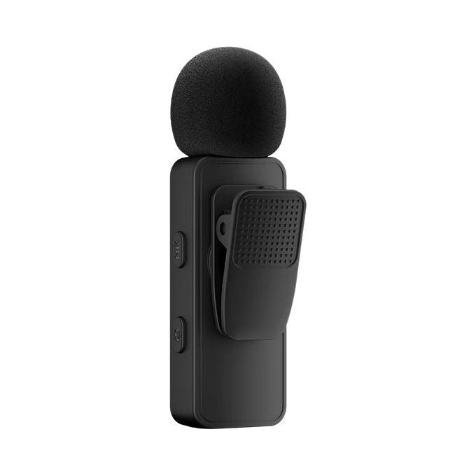 BOYA BY-V10 BY-V10 V2.0 Microfono Wireless 2.4 GHz USB Type-C Fino a 9 ore di Autonomia Riduzione del Rumore colore Nero