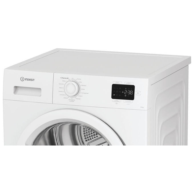 Indesit C YD 103D WW IT Asciugatrice a Pompa di Calore 10 Kg Classe D Display Digitale Partenza Differita Funzione Antipiega (59.8x84.6x60.7 cm) colore Bianco