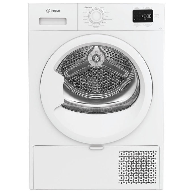 Indesit C YD 103D WW IT Asciugatrice a Pompa di Calore 10 Kg Classe D Display Digitale Partenza Differita Funzione Antipiega (59.8x84.6x60.7 cm) colore Bianco