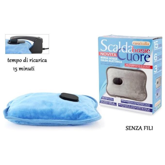 Borsa Acqua Calda Scaldacuore Basic Blu