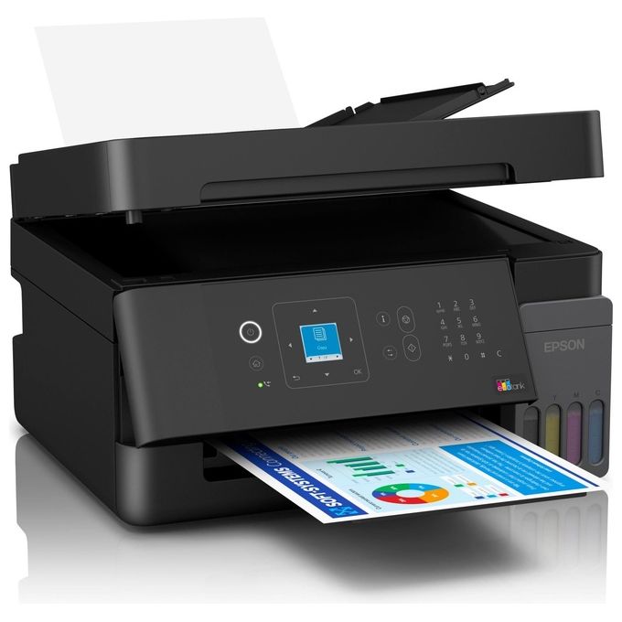 Epson C11CL59409 EcoTank ET-4905 Stampante Multifunzione Ink-jet A4 5760 x 1440 DPI Wi-Fi colore Nero