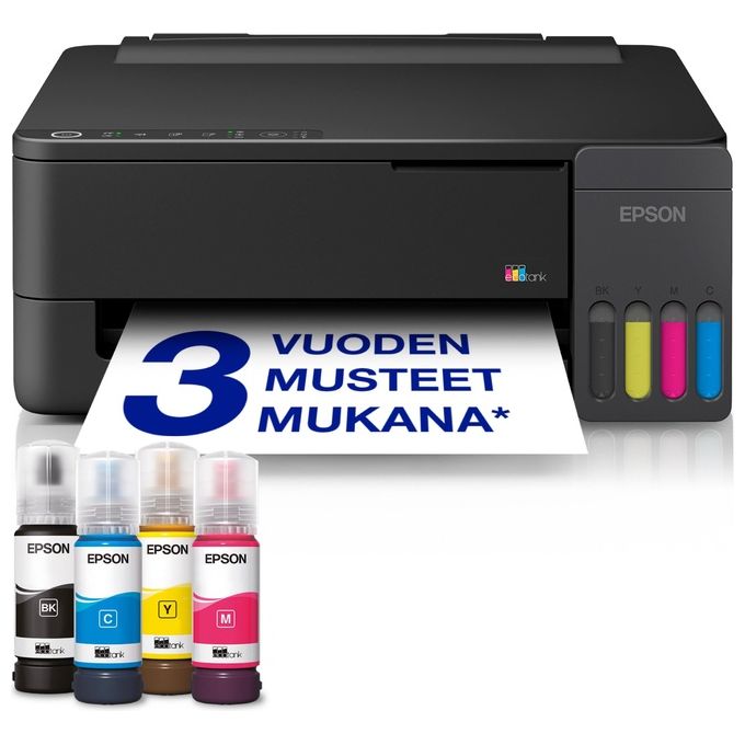 Epson C11CL65402 EcoTank ET-1910 Stampante Multifunzione Ad Inchiostro A4 Wi-Fi 5760 x 1440 DPI colore Nero