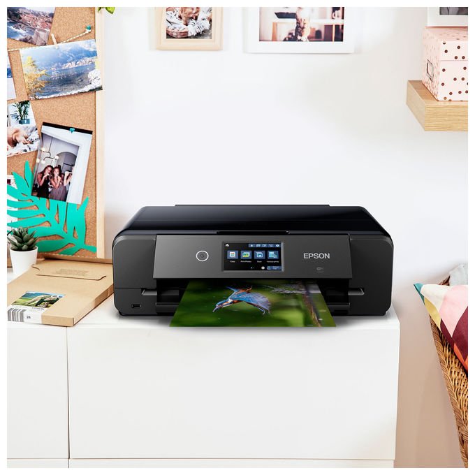 Epson C11CL95402 Expression Photo XP-980 Stampante Multifunzione Inkjet A3 Wi-Fi LCD Touch Nero