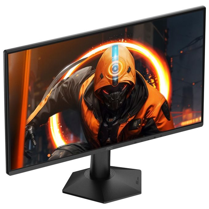 AOC 24G50F Monitor PC 24'' Full HD 1920x1080 Pixel IPS 180 Hz 0,5 ms MPRT NVIDIA G-SYNC colore Nero