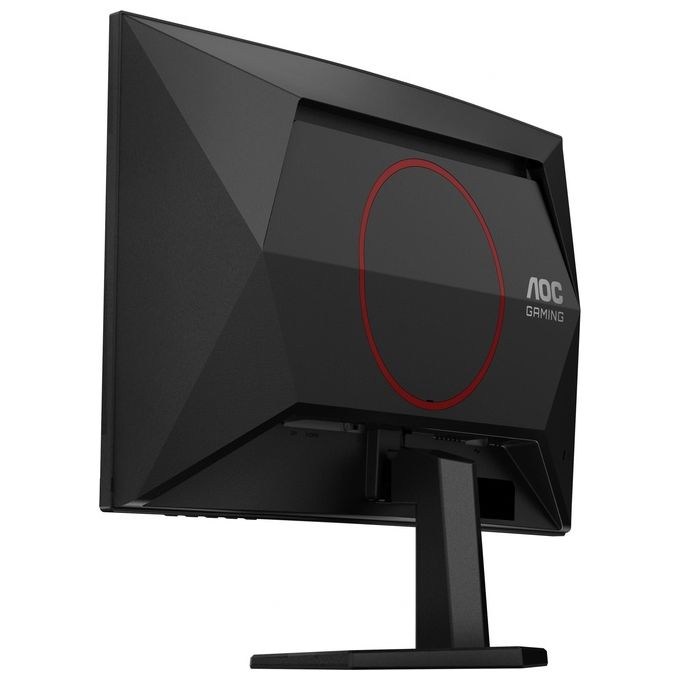 AOC C24G42FE G4 Monitor Curvo 23.6'' FHD 180Hz HDR10 colore Nero Rosso