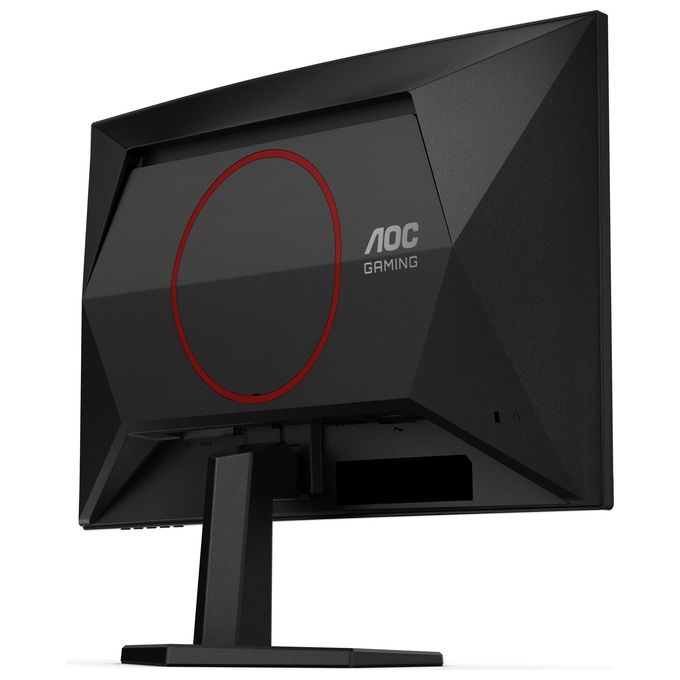 AOC C24G42FE G4 Monitor Curvo 23.6'' FHD 180Hz HDR10 colore Nero Rosso