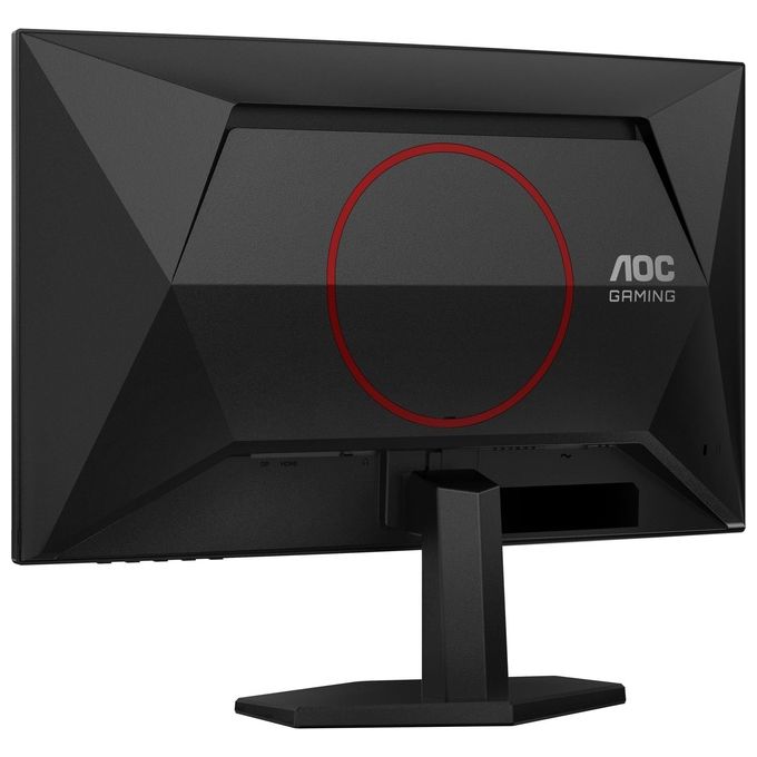 AOC C24G42FE G4 Monitor Curvo 23.6'' FHD 180Hz HDR10 colore Nero Rosso