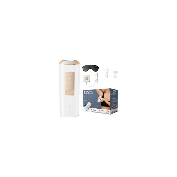 Ulike 110A211E33 Air 2 Dispositivo IPL con Raffreddamento a Ghiaccio 500000 impulsi 5 livelli intensita' colore Bianco