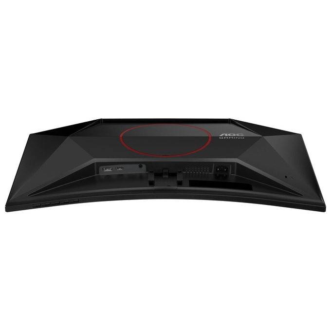 AOC C27G42FE G4 Monitor Gaming Curvo 27'' FHD 180 Hz 0,5 ms colore Nero Rosso