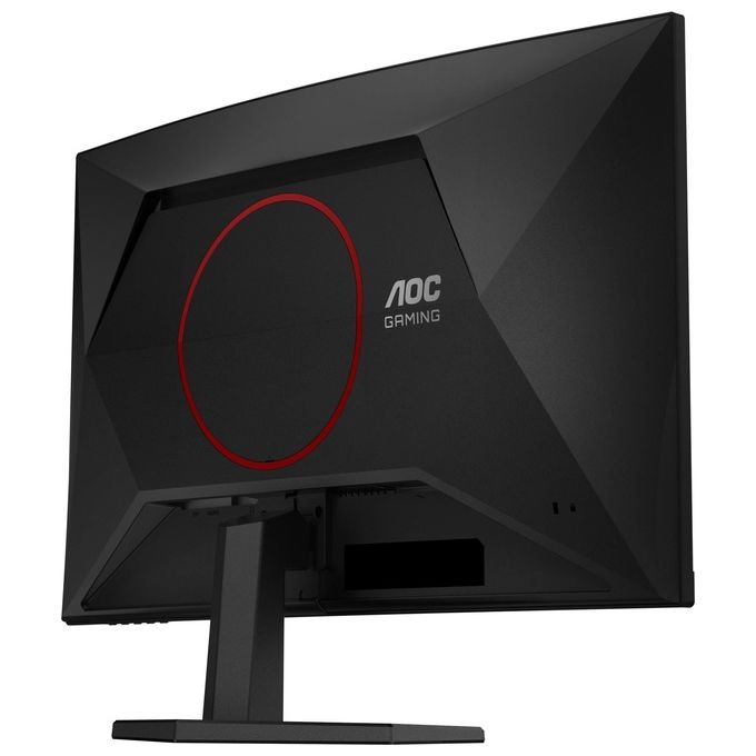 AOC C27G42FE G4 Monitor Gaming Curvo 27'' FHD 180 Hz 0,5 ms colore Nero Rosso