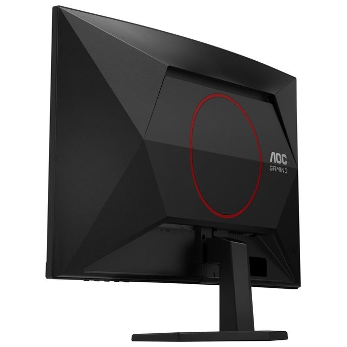 AOC C27G42FE G4 Monitor Gaming Curvo 27'' FHD 180 Hz 0,5 ms colore Nero Rosso