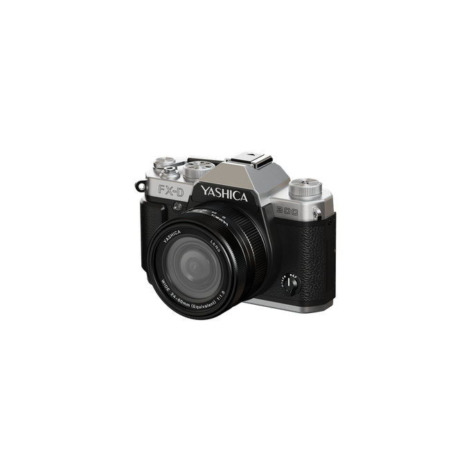 Yashica 4582712711130 FX-D 300 Fotocamera Digitale 50 MP CMOS 4K 2.5x zoom digitale colore Silver