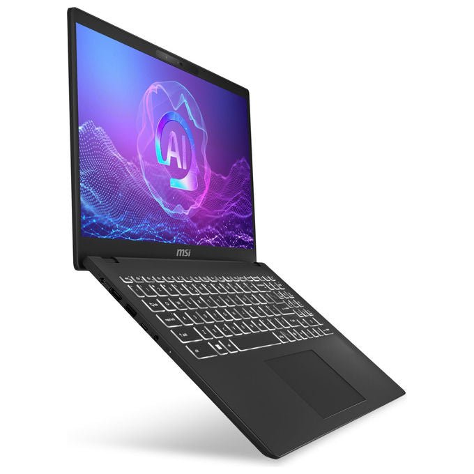 MSI C2HMG-285IT Modern 15 H AI Notebook 15.6'' Intel Core Ultra 9-285H 32GB RAM 1TB SSD colore Nero