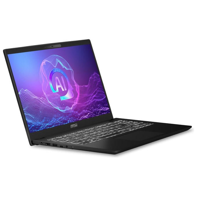 MSI C2HMG-285IT Modern 15 H AI Notebook 15.6'' Intel Core Ultra 9-285H 32GB RAM 1TB SSD colore Nero