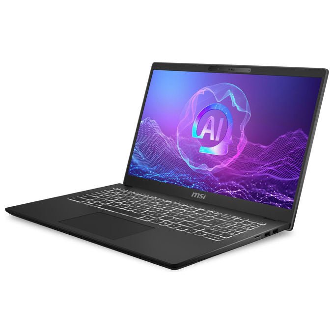 MSI C2HMG-285IT Modern 15 H AI Notebook 15.6'' Intel Core Ultra 9-285H 32GB RAM 1TB SSD colore Nero