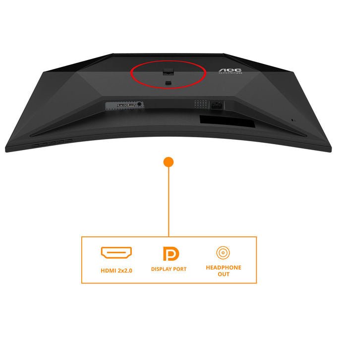 AOC C32G4Z Monitor Gaming Curvo 31,5'' FHD 260Hz VA HDR10 colore Nero