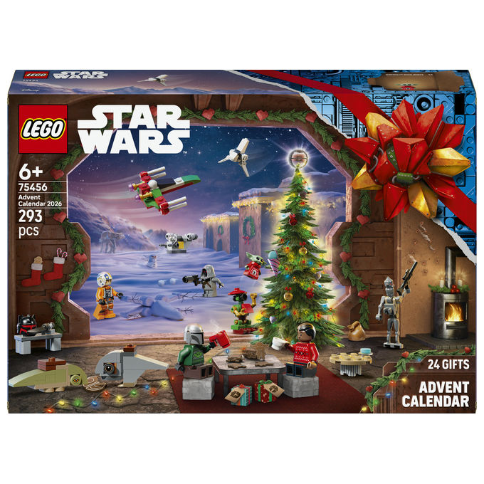 Lego 75456 Calendario dell'Avvento 2026 Set da Costruzione con 24 Sorprese e 293 Pezzi colore Multicolore