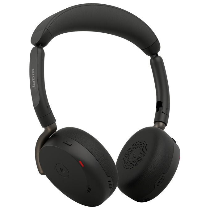 Jabra 36699-999-889 Evolve3 65 Flex Auricolare Wireless Bluetooth USB tipo-C con Riduzione Rumore Attiva e 6 Microfoni colore Nero