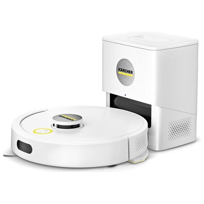 Kärcher RVC3COMFORT Robot aspirapolvere LiDAR 0.33 L autonomia 130 min Wi-Fi mappatura colore Bianco