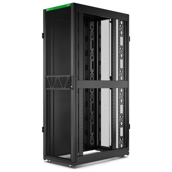 APC AR3100B2 NetShelter SX Gen 2 Armadio Rack 42U Capacita' 1814 Kg Pannelli Laterali Inclusi Piedini Regolabili Apertura Porta 270° colore Nero