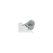 Brevi X60139 Dinette Seggiolino da Tavolo per Bambini da 6 Mesi a 3 Anni con Cinture di Sicurezza Integrate e Rivestimento Sfoderabile colore Grigio