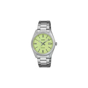 Casio UTP-1302PD-3A2VEF Vintage Orologio da Polso Quarzo Acciaio Inossidabile Verde Lime