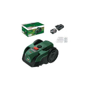 Bosch 06008E1002 Robot rasaerba Funzionamento a batteria Area fino a 100 m² Altezza di taglio 20-60 mm Larghezza di lavoro 16 cm colore Verde-Nero