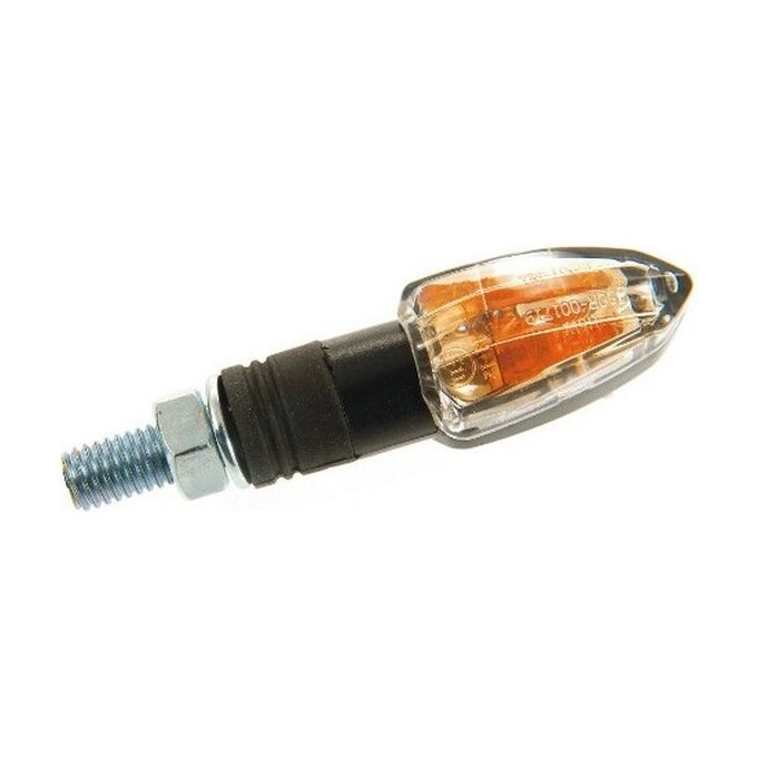 One Coppia Mini-Frecce Nere Omologate 12V 6W
